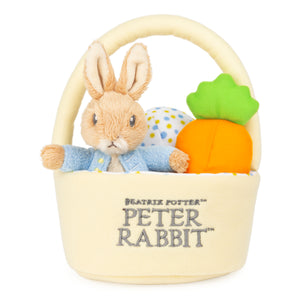Peter Rabbit 4-Piece Easter Basket, 8.5 in