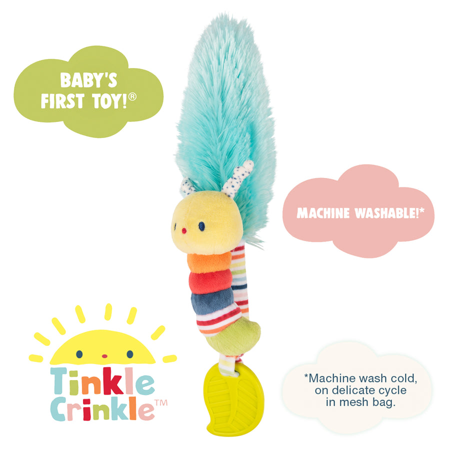 Tinkle Crinkle The Play Together Caterpillar, 12 in